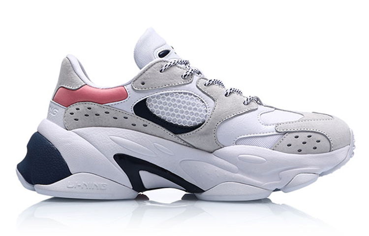 Order Li-Ning Counterflow Neon Alien x New York Fashion Week ChenPeng 'White Gray' AGCP181-9