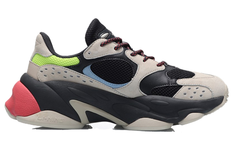 Order Li-Ning Counterflow Neon Alien x NY Fashion Week ChenPeng ''Schwarz Grau'' AGCP181-2