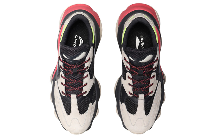 Shop Li-Ning Counterflow Neon Alien x NY Fashion Week ChenPeng ''Schwarz Grau'' AGCP181-2