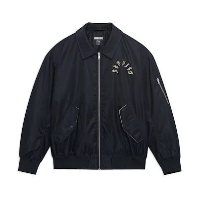 Li-Ning Counterflow Series Black Solid Letter Polo Jacket AJMT015-3