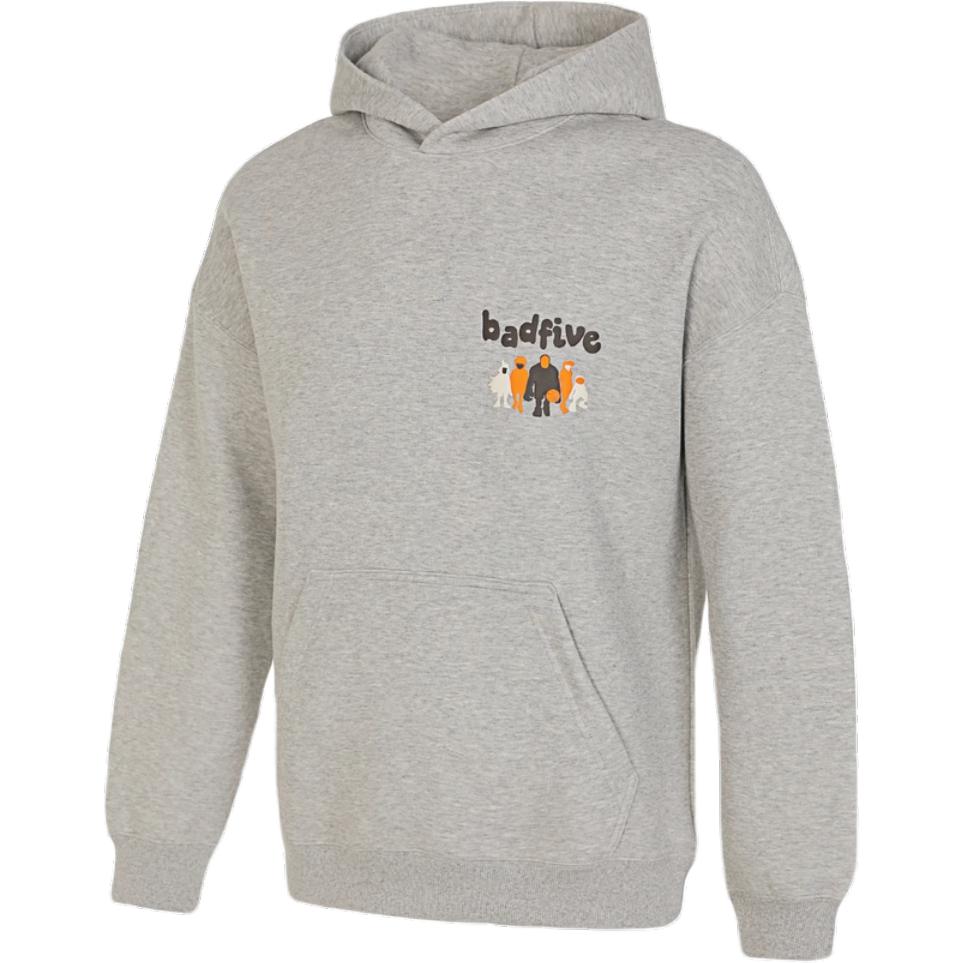 Li-Ning Counterflow Series Comfortable Knit Hoodie Light Gray AWDTA77-1