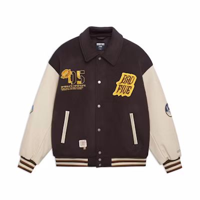 Li-Ning COUNTERFLOW Series Letter Print Color-Block Jacket Brown (Men). AJMT013-2