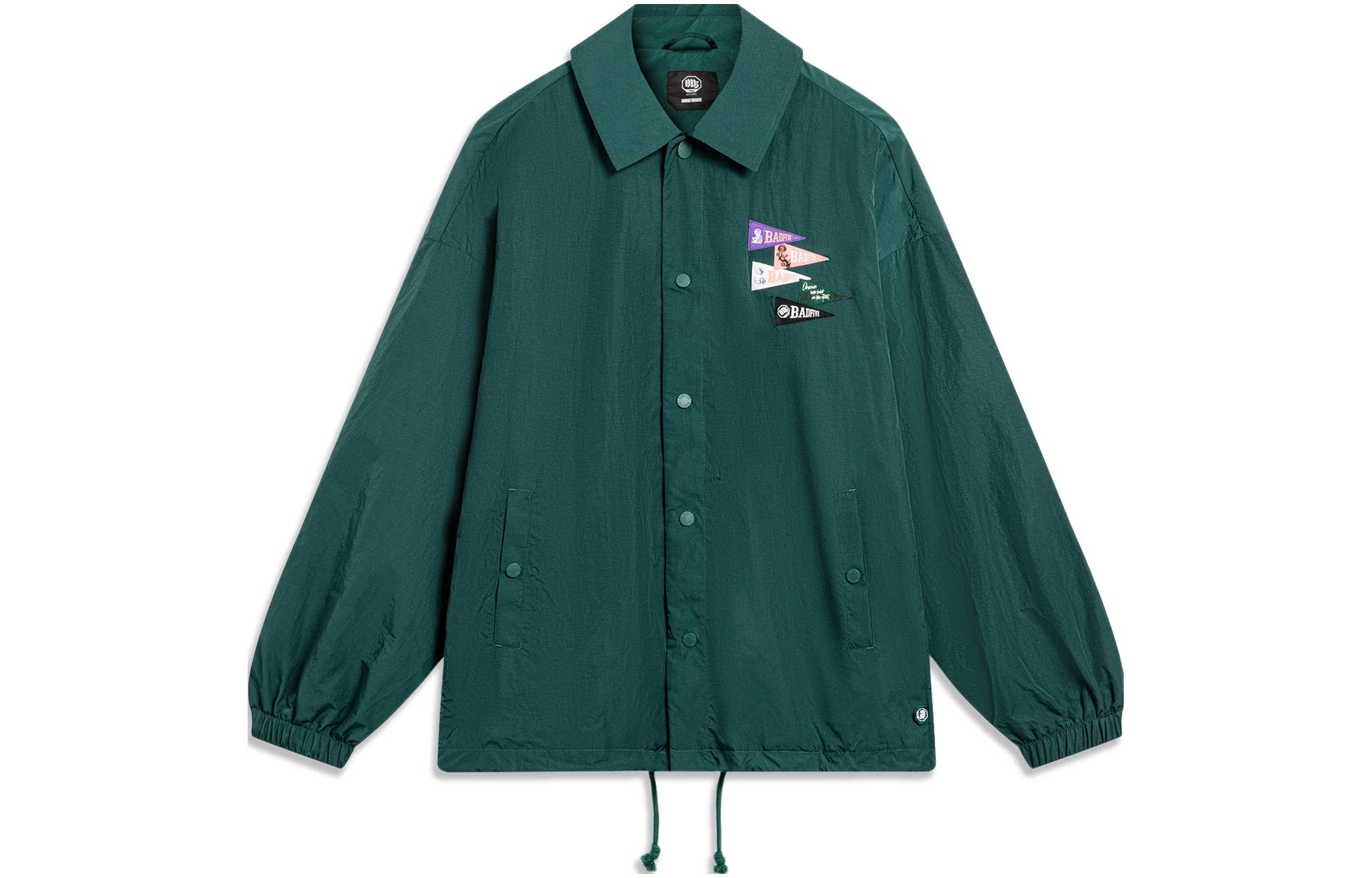 Li-Ning Counterflow Series Oversized Green Jacket with Letter Print for Men AFDT439-1