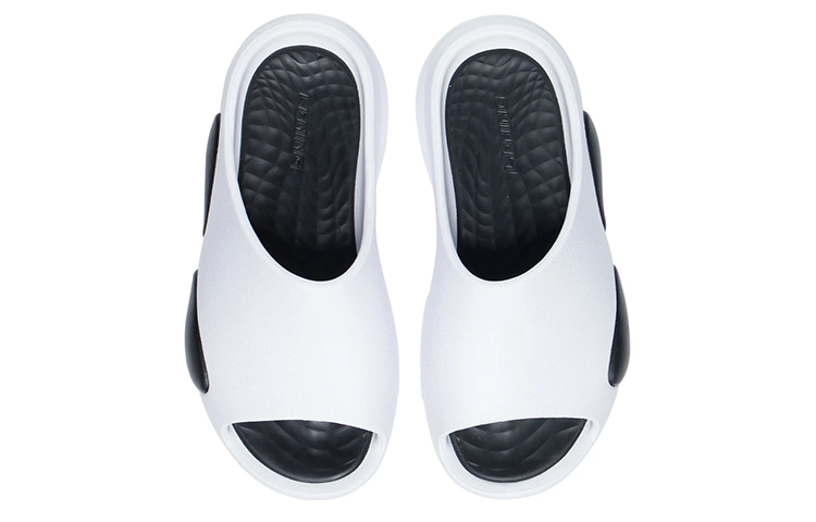 Li-Ning Counterflow Shock Absorption Sports Slippers Unisex 'Standard White Black' 圖 4