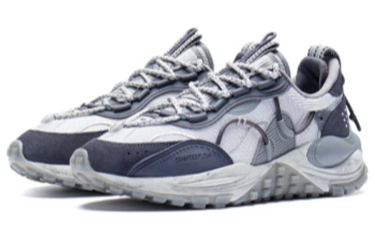 Lookbook Li-Ning Counterflow Startrails 'Azul Gris' AGLS159-2