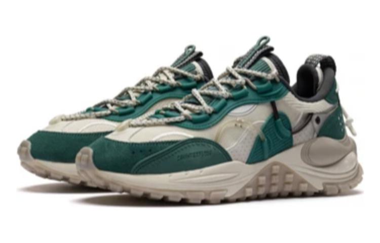 Lookbook Li-Ning Counterflow Startrails 'Green Beige' AGLS159-1