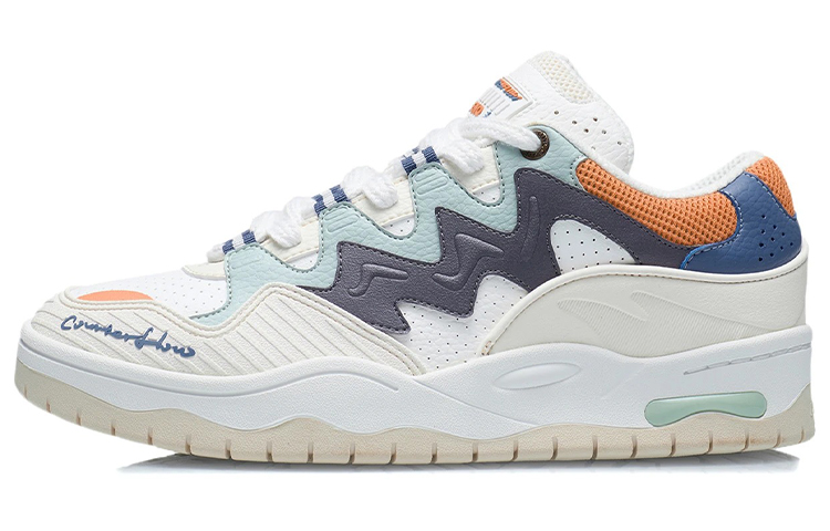 Buy LiNing李寧 CF The one 潮流休閒 防滑耐磨 低筒 板鞋 白藍黑