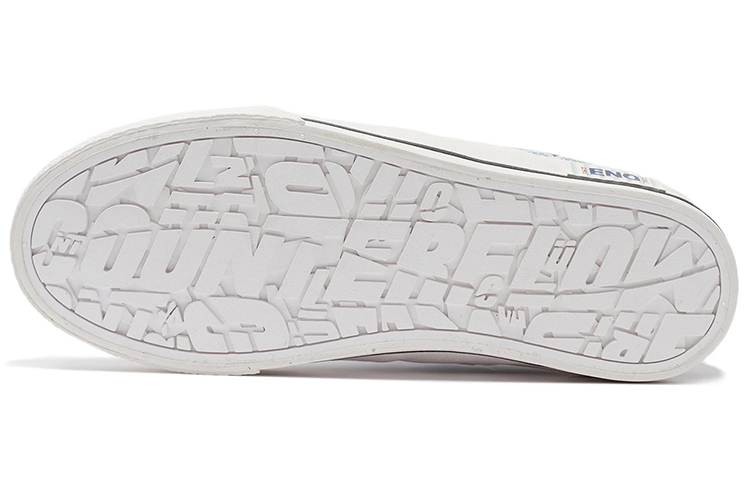 Shop LiNing李寧 CF the one系列 經典休閒 防滑耐磨輕便 低筒 板鞋 男款 藍色