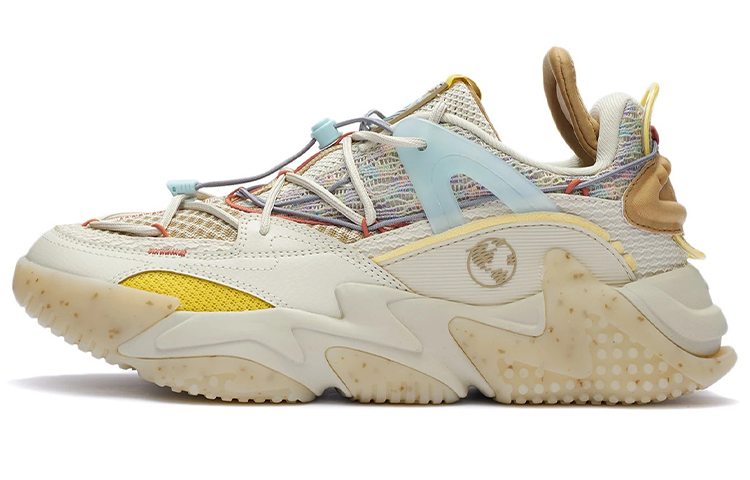 Li-Ning Counterflow WuXing Fashion Show 'Beige Yellow' AGLR171-1