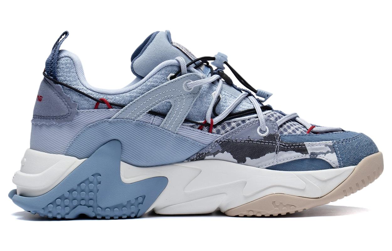 Order 李寧 ウーシン ファッションショー AGLR171-4 スモークグレーブルー AGLR171-4