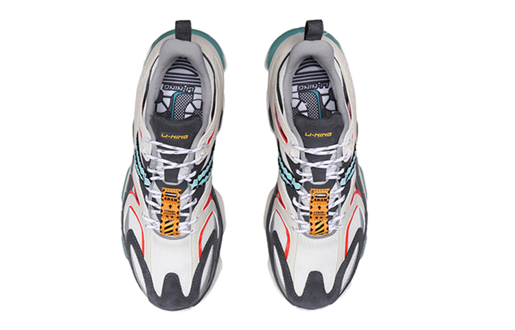 Shop 李宁 Countflow Adam '灰蓝' AGLP097-3