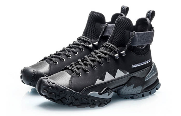 Lookbook Li-Ning Countflow Adam Secret 'Hitam' AGLP129-2