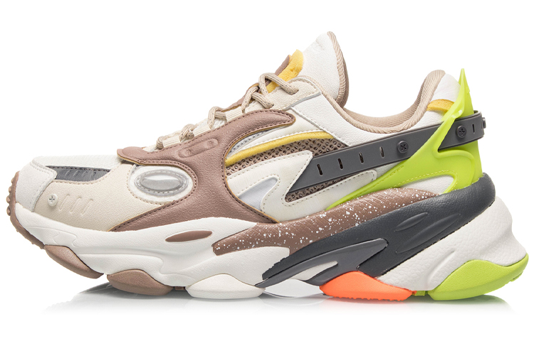 Buy Li-Ning Countflow Alien MiYuSiLu x Musée Dunhuang ''Blanc Marron Vert'' AGLQ181-2
