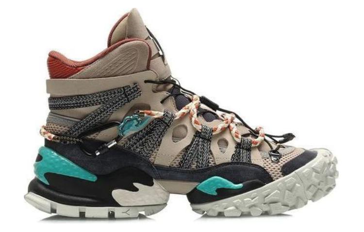 Order Li-Ning Countflow Hi x Museo Dunhuang 'Gris Tan'. AGLQ155-3