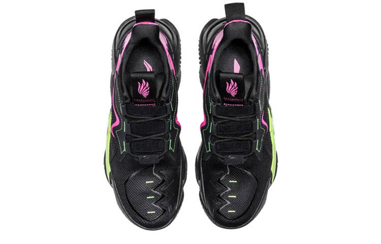 Shop Li-Ning Countflow Wing 'Black Purple' AGLQ079-3