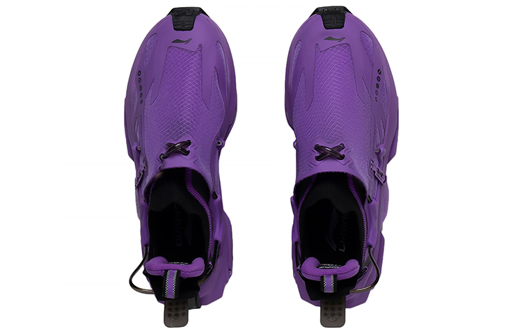 Lookbook Li-Ning Countflow Wu Xing Xingshan 2.0 'Negro Púrpura' AGLS143-6