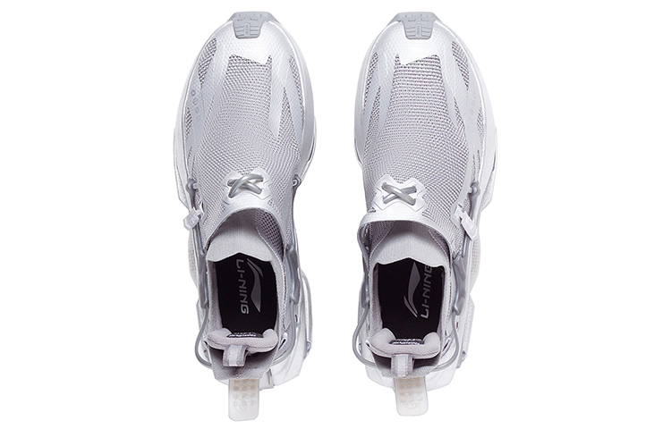 Lookbook Li-Ning Countflow Wu Xing Xingshan 2.0 'Silver Grey' AGLS143-3