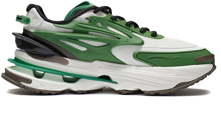 Li-Ning Countflow Wu Xing Xingshan 'Black White Green' AGLR285-5 Order Li-Ning Countflow Wu Xing Xingshan 'Black White Green' AGLR285-5