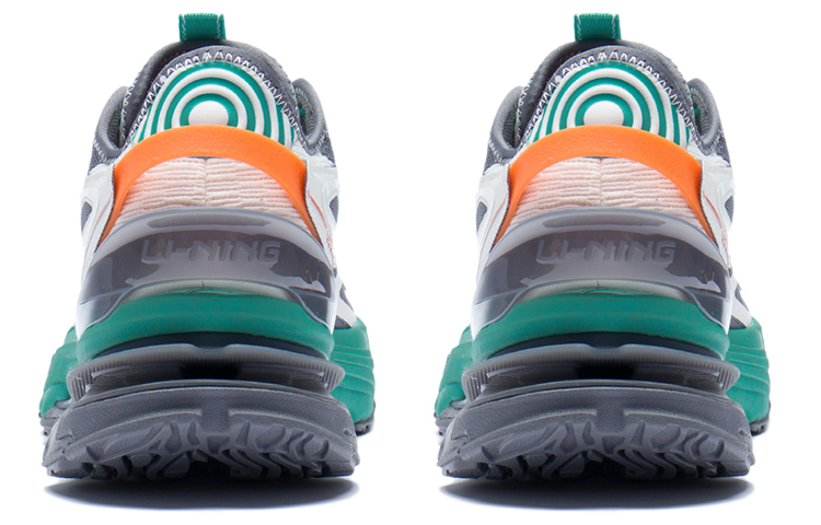 Shop Li-Ning Countflow Wu Xing Xingshan V3 'White Grey Green' AGLS145-3