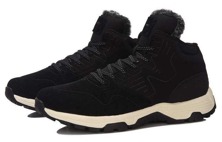 Lookbook Li-Ning Cozy Mid-Top ''Schwarz'' AGCM193-1