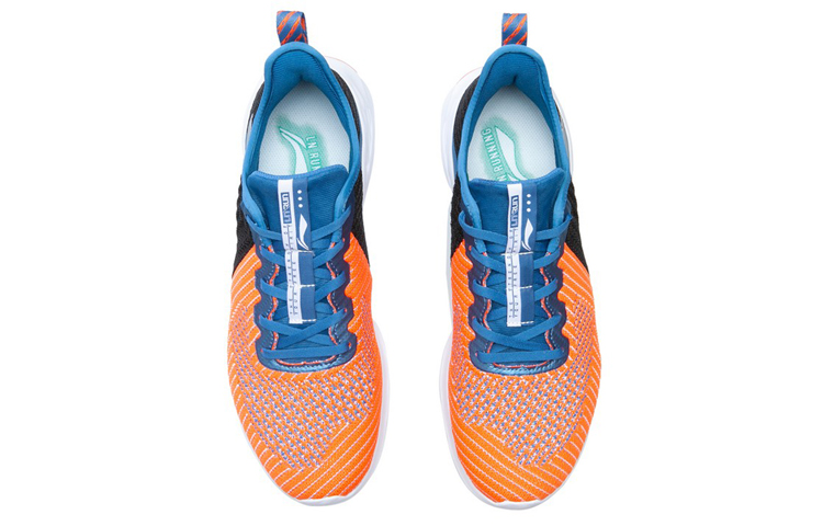 Li-Ning Crazy Run 'Orange Black Blue' 圖 4