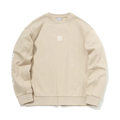 Li-Ning Crewneck Pullover Sweatshirt in Coastal Gray Casual Sportswear AWDR027-1