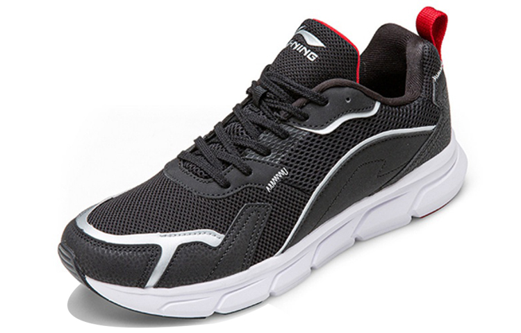 Lookbook Li-Ning Cushion Bounce Low 'Black White' ARHQ161-1