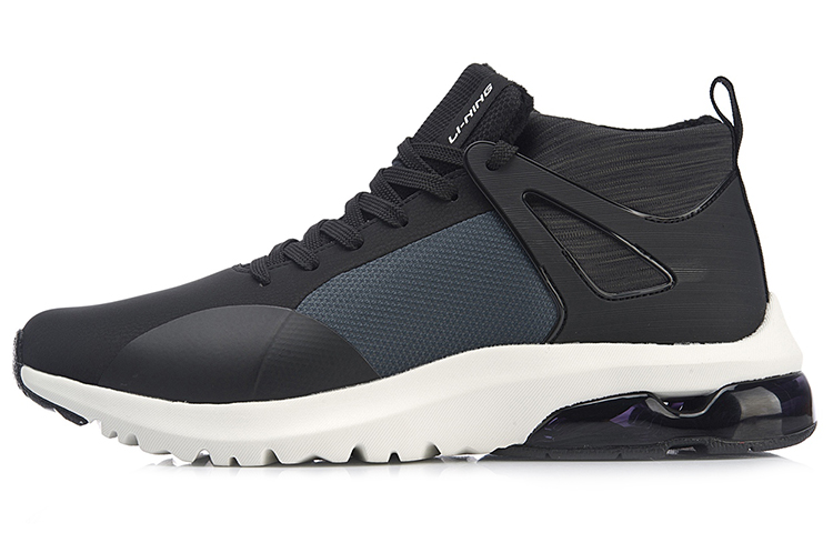 Li-Ning Cushion Running Shoes 'Black Blue' AGLN119-5