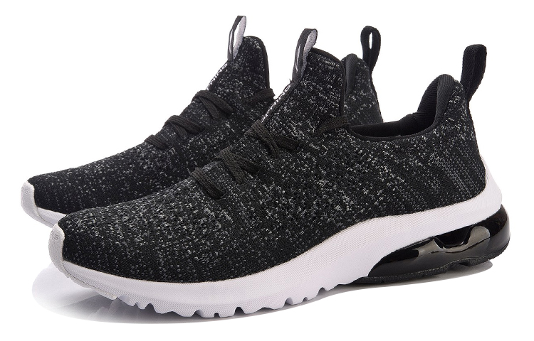 Lookbook Li-Ning Cushion Running Shoes 'Black Grey White' AGCN067-1