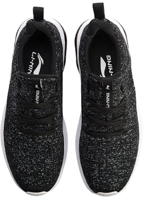 Li-Ning Cushion Running Shoes 'Black Grey White' AGCN067-1 Shop Li-Ning Cushion Running Shoes 'Black Grey White' AGCN067-1