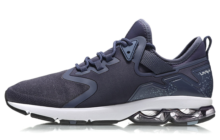 Li-Ning Cushion Running Shoes 'Night Shadow Blue' ARHN199-3