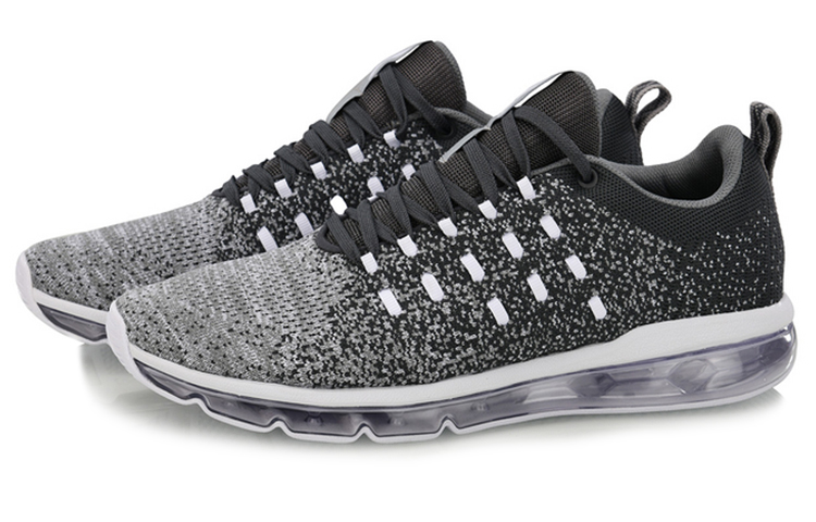 Lookbook Li-Ning Cushion Running Shoes Low 'Grey White' AGCN073-4