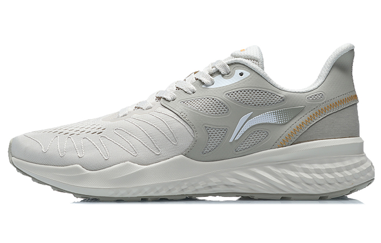 Li-Ning Cushion Support Running Shoes 'Yellow Grey' ARHR055-4