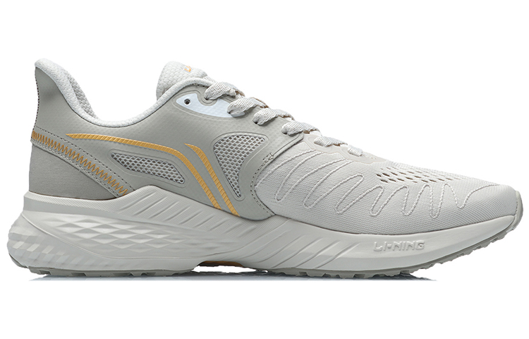 Order Li-Ning Cushion Support Running Shoes 'Yellow Grey' ARHR055-4