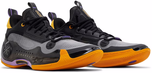 LiNing李寧 WOW 10 韋德之道10"Away" 城市球衣 減震 低筒 籃球鞋 男款 黑黃色 Cheap LiNing李寧 WOW 10 韋德之道10"Away" 城市球衣 減震 低筒 籃球鞋 男款 黑黃色