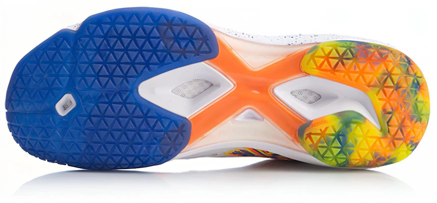 Li-Ning Dagger 3 ''Weiß Blau Orange'' AYAQ007-1 Purchase Li-Ning Dagger 3 ''Weiß Blau Orange'' AYAQ007-1