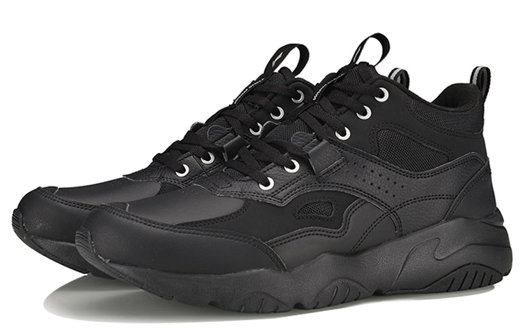 Lookbook 리닝 디펜더 미드 블랙 (Li-Ning Defender Mid Black) AGCP157-1