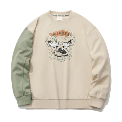 Li-Ning Disney Collection Cartoon Graphic Crewneck Pullover Sweatshirt Men AWDR137-1