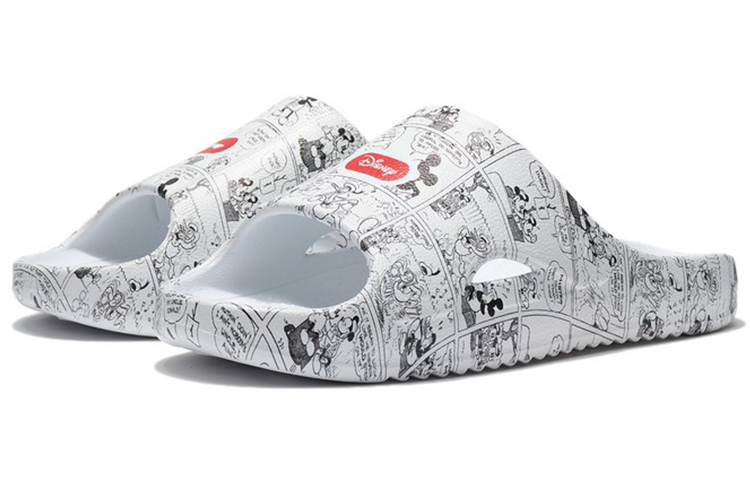 Lookbook Li-Ning Disney x Casual Sports Slide ''Zwart en Wit Stripverhalen'' AGAS015-1