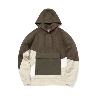 Li-Ning Dragon Print Color-Block Pullover Hoodie Multicolor AWDQ891-1