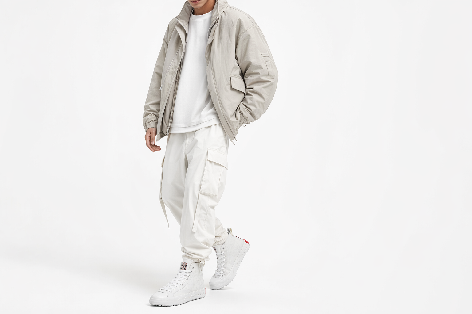 Order Li-Ning Musée Dunhuang x CF High ''Crème'' AGCR173-3