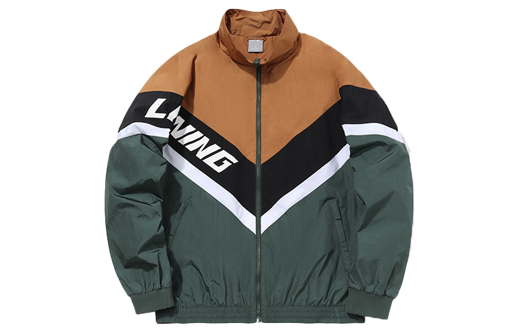 Li-Ning Dynamic Green Loose-Fit Sports Fashion Jacket AFDQ833-2
