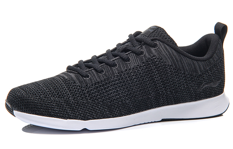 Order Li-Ning Dynamic Knit ''Zwart Wit'' AGCM099-1
