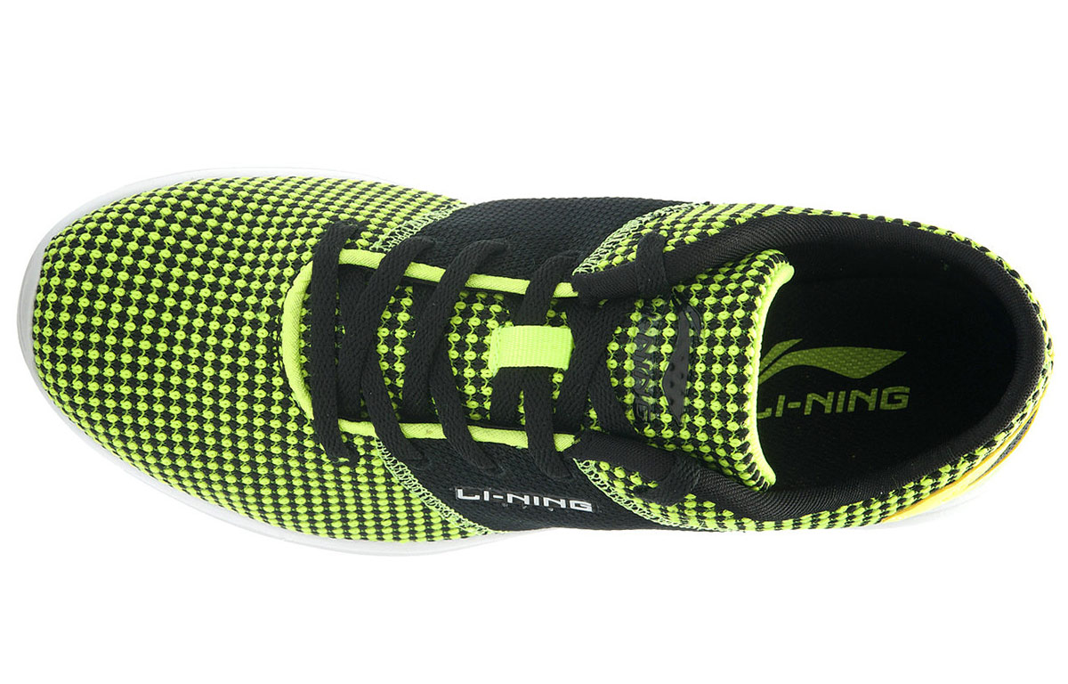 Lookbook Li-Ning E-Run ''Nero Giallo'' ARJK003-3