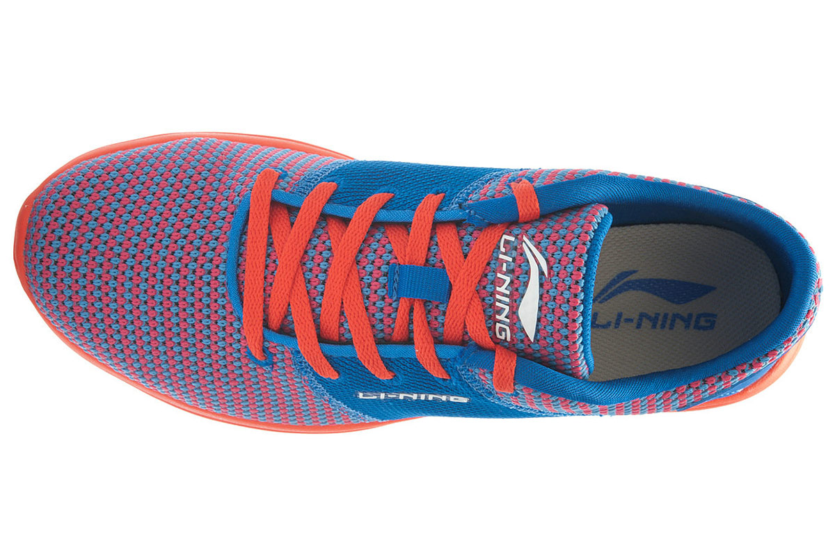 Lookbook Li-Ning E-Run ''Blu Arancione'' ARJK003-6