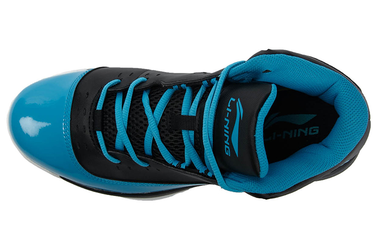 Lookbook Li-Ning Easy Ace Basketbalschoenen ''Zwart Blauw'' ABFL005-2