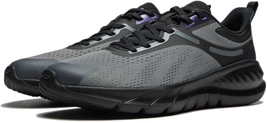 Li-Ning Easy Flex V2 'Kelabu Hitam Gelap' ARSU005-3 Lookbook Li-Ning Easy Flex V2 'Kelabu Hitam Gelap' ARSU005-3