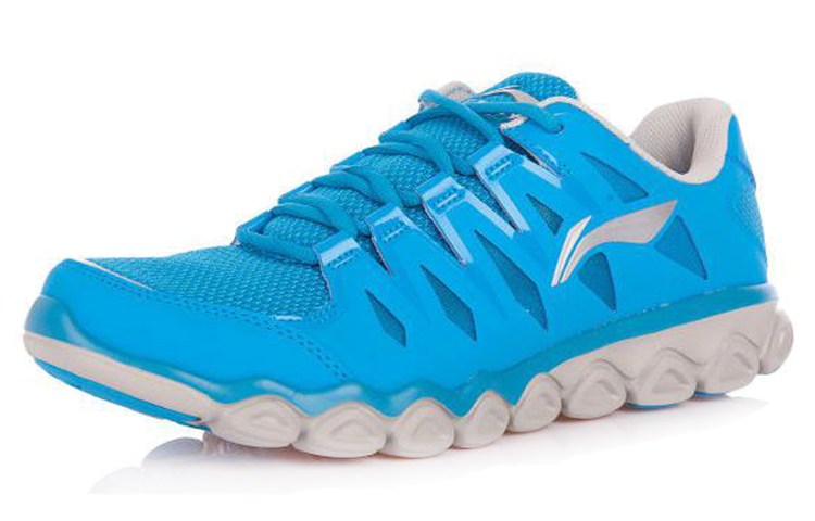 Lookbook Li-Ning Easy Runner 'Biru Abu-abu' ARHH039-1