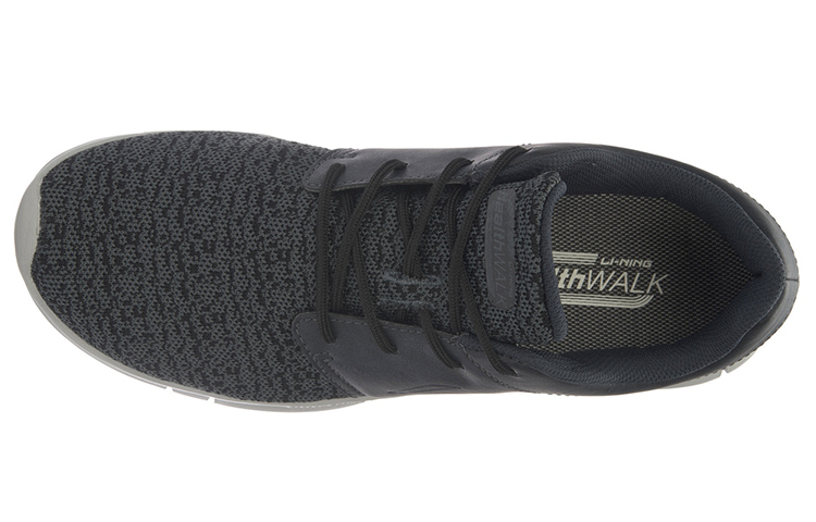 Lookbook Li-Ning Easy Runner 'Kelabu Hitam' ACGM059-1