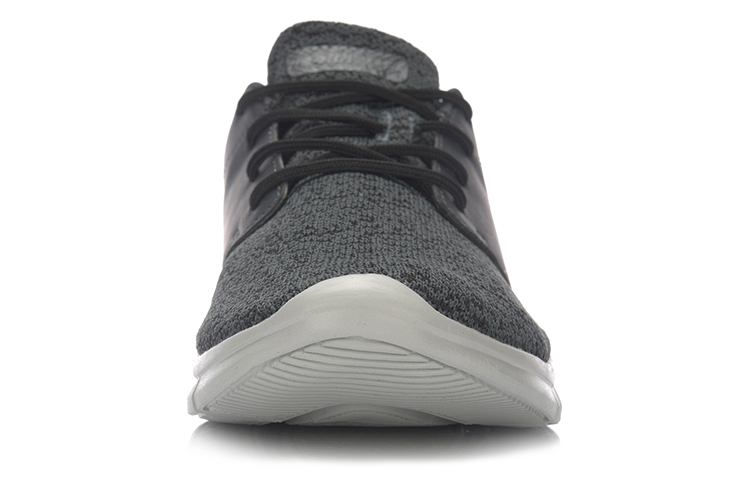 Shop Li-Ning Easy Runner 'Kelabu Hitam' ACGM059-1